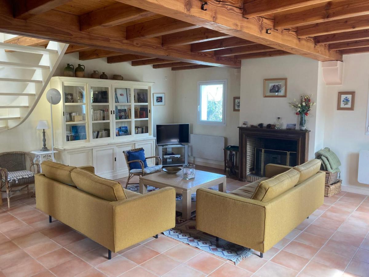 Charmante Maison A Sauzon Avec Grand Jardin, Proche Commerces Et Plage - Fr-1-418-82 Екстер'єр фото