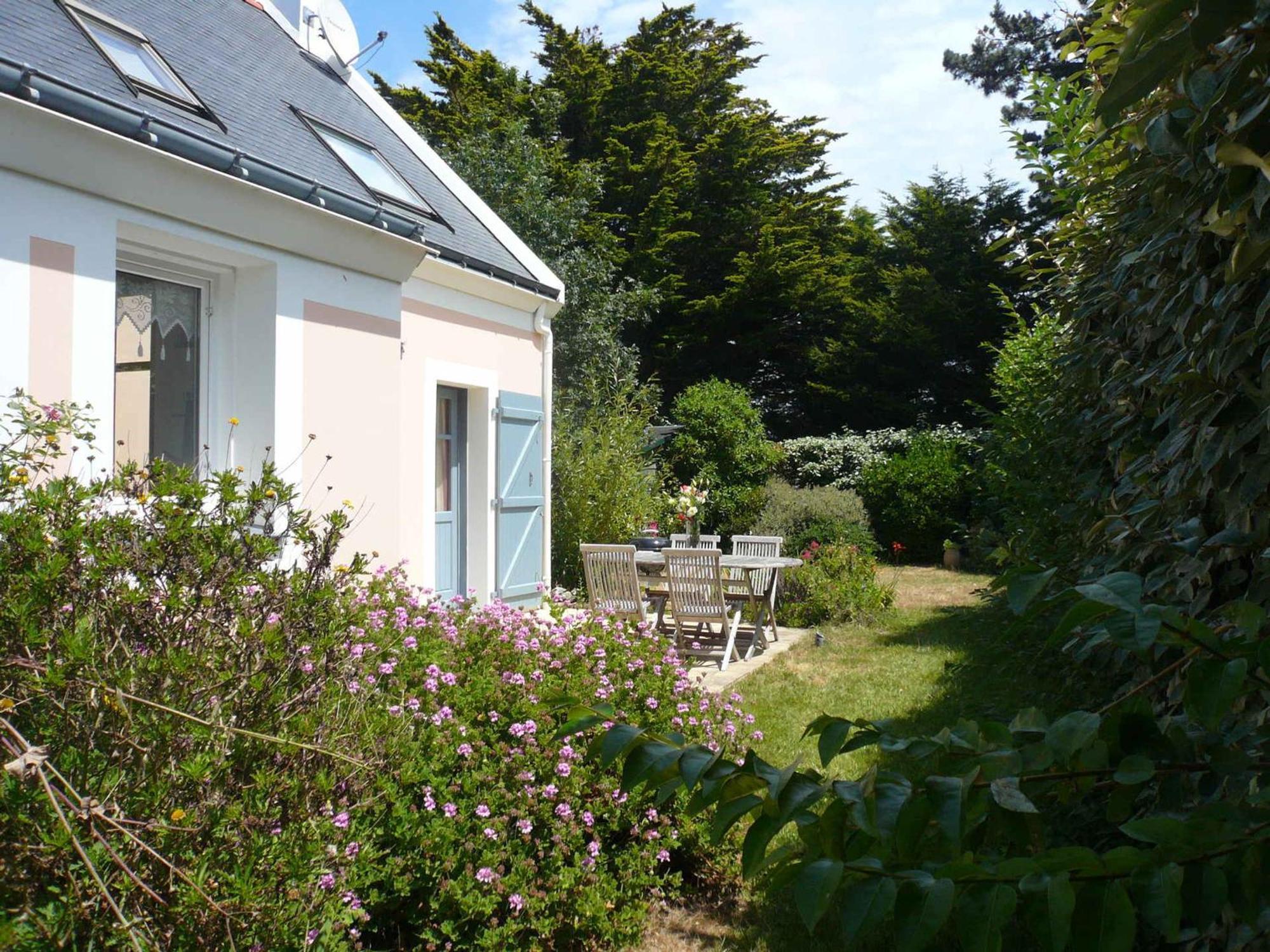 Charmante Maison A Sauzon Avec Grand Jardin, Proche Commerces Et Plage - Fr-1-418-82 Екстер'єр фото
